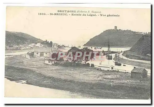 St Brieuc Cartes postales entree du Legue Vue generale