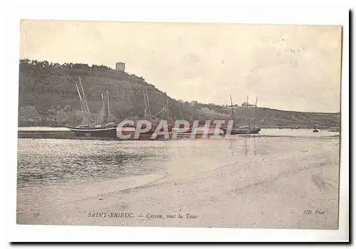 Saint Brieuc Ansichtskarte AK Cesson sous la Tour (bateaux)