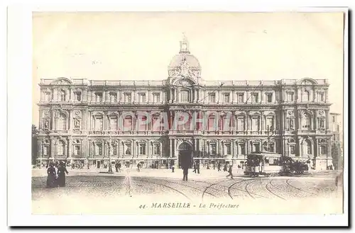 Marseille Cartes postales La prefecture