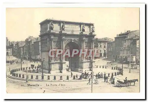 Marseille Cartes postales La porte d&#39Aix