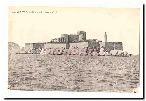 Marseille Cartes postales Le chateau d&#39If