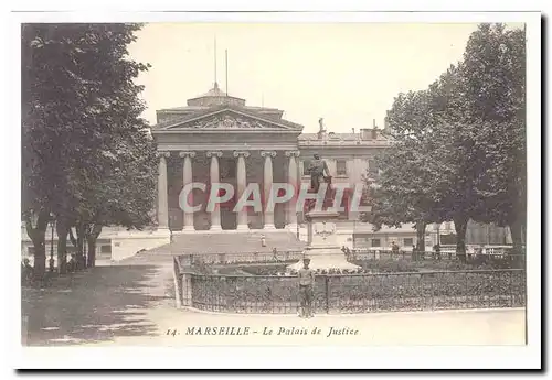 Marseille Ansichtskarte AK Le palais de justice