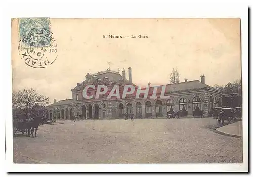 Meaux Cartes postales La gare