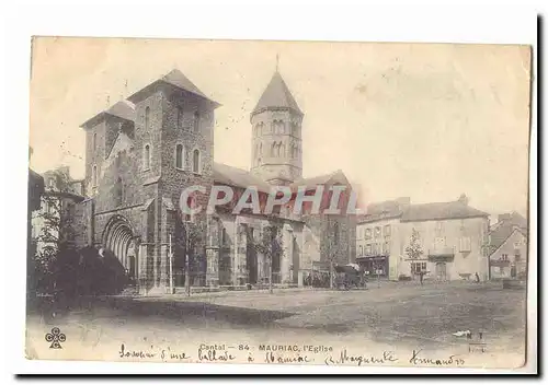 CAntal Ansichtskarte AK Mauriac l&#39eglise