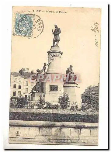 Lille Cartes postales Monument Pasteur