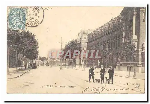 Lille Cartes postales Institut Pasteur