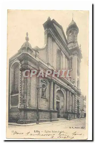 Lille Cartes postales Eglise Saint Andre