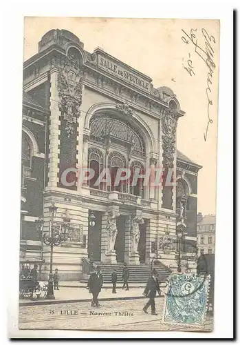 Lille Cartes postales Nouveau theatre
