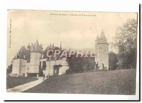 Environs de Cosne Cartes postales Chateau de TRucy sur Loire