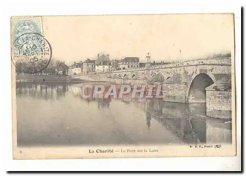 La Charite sur Loire Cartes postales Le pont sur la Loire