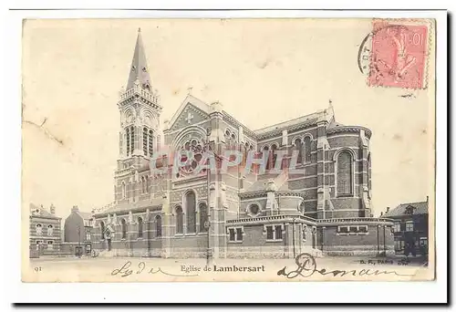 Cartes postales Eglise de Lambersart