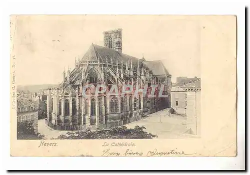 Nevers Cartes postales La cathedrale