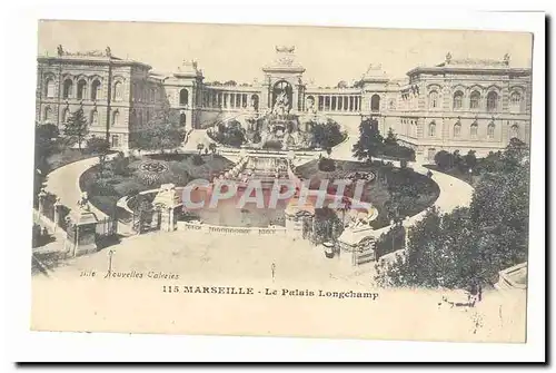 Marseille Cartes postales Le palais Longchamp