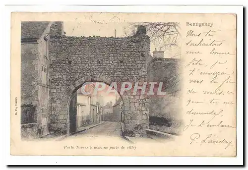 Beaugency Cartes postales porte Tavers (ancienne porte de ville)