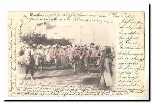 Algerie Constantine Cartes postales Enterrement arabe