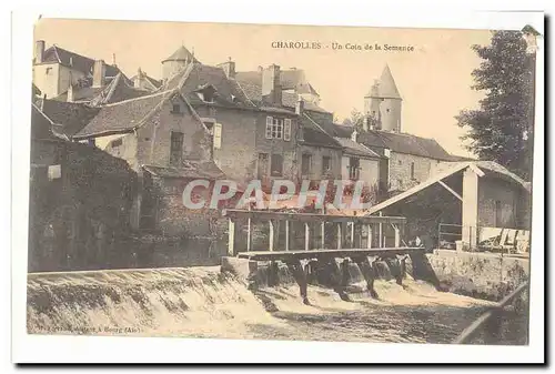 Charolles Ansichtskarte AK Un coin de la Semence