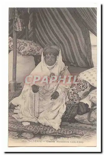 Algerie Cartes postales Grande marabout Lala Zinep