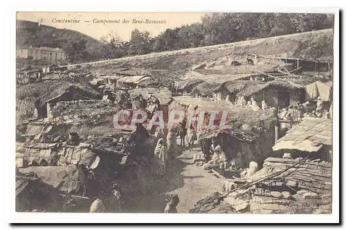 Algerie Constantine Cartes postales Campement des Beni Ramasses