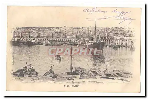 Algerie Alger Cartes postales Bateau