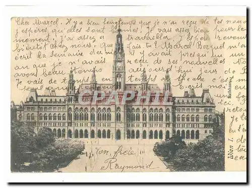 Autriche Wien Cartes postales rathhaus (Austria)