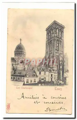 tours Cartes postales tour Charlemagne