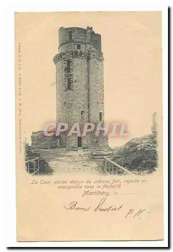 Montlhery Cartes postales La tour ancien donjon du chateau fort repaire inexpugnable sous la feodalite
