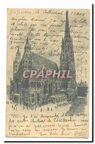 Autriche Austria Cartes postales Stefansdom
