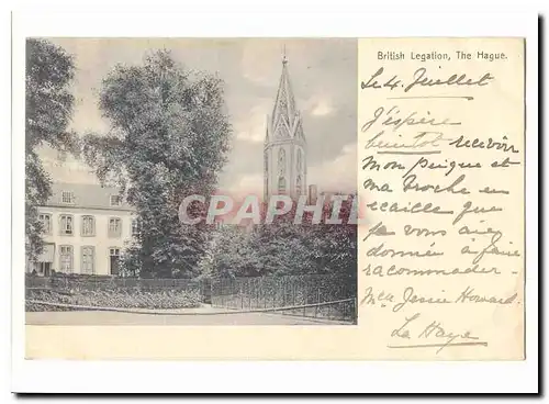 Pays Bas Cartes postales The Hague British Legation
