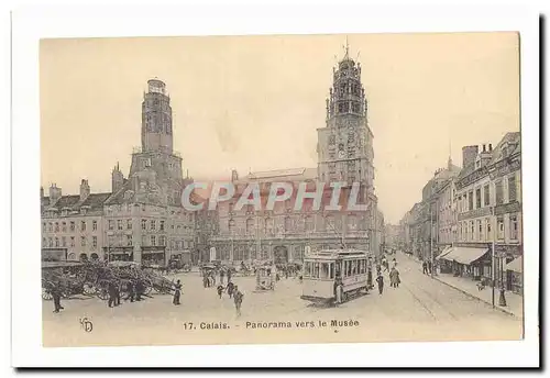 Calais Cartes postales Panorama vers le musee