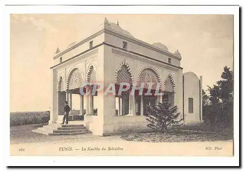 Tunisie Tunis Cartes postales La Koubba du Belvedere