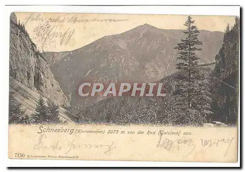 Schneeberg Cartes postales