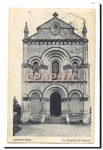 Angouleme Ansichtskarte AK La chapelle St Cybard