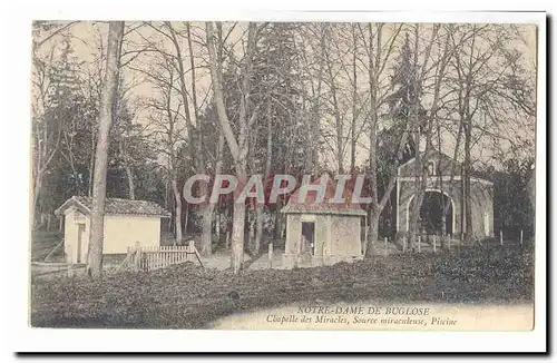 Notre DAme de Buclose Cartes postales Chapelle des Miracles Source miraculeuse piscine