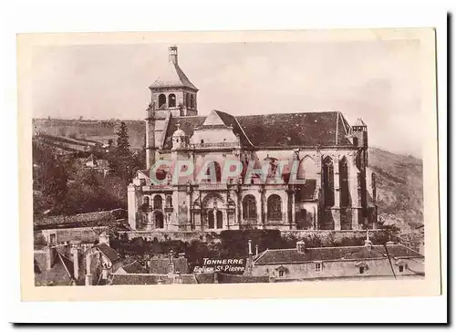 Tonnerre Cartes postales Eglise St Pierre