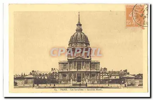 Paris (7eme) Ansichtskarte AK Les Invalides