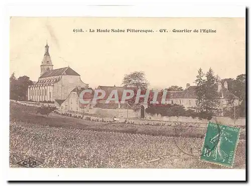 La Haute Svoie pittoresque Gy Cartes postales Quartier d el&#39Eglise