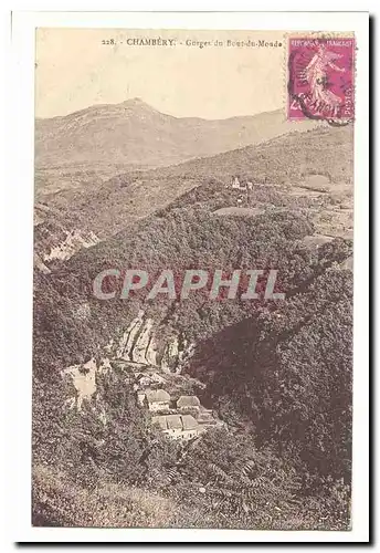 chambery Cartes postales Gorges du Bout du monde