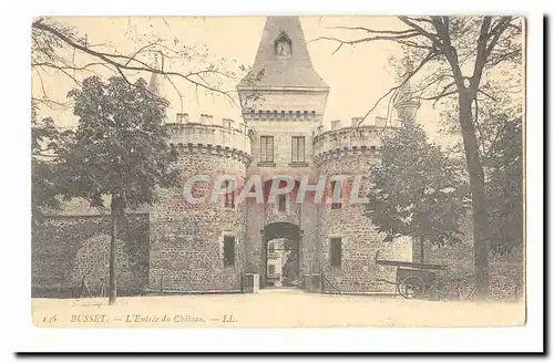 Busset Cartes postales L&#39entree du chateau