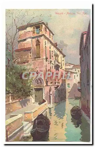 Italie Italia Venezio Cartes postales Palazzo Van Axel