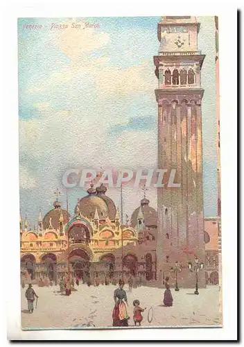 Italie Italia Venezio Cartes postales Plazza San Marco