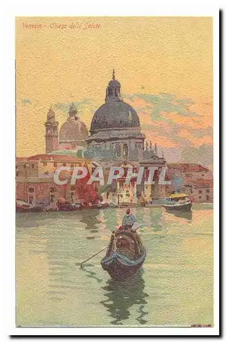 Italie Italia Venezio Cartes postales Chiesa della Salute