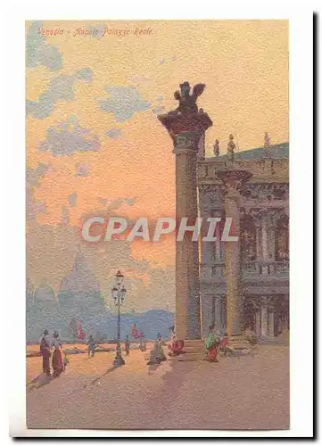 Italie Italia Venezio Cartes postales Angolo Pallazzo Reale