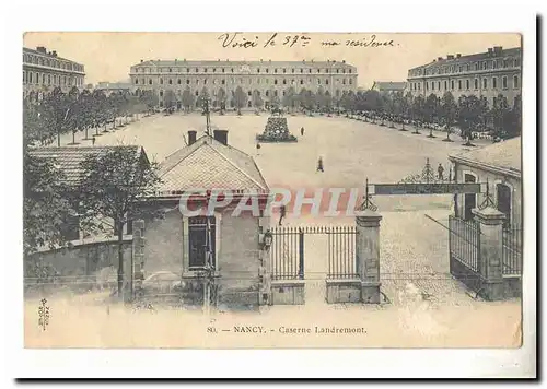 Nancy Cartes postales Caserne Landremont