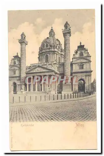 Autriche Austria Cartes postales Wien Karlskirche