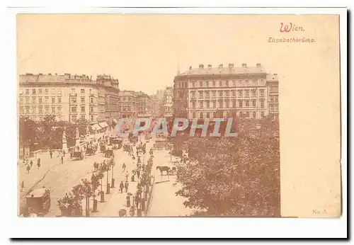 Autriche Austria Cartes postales wien Elisabethbrucke