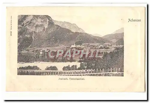 Allemagne Achensee Cartes postales Jenbach Unterinnthal