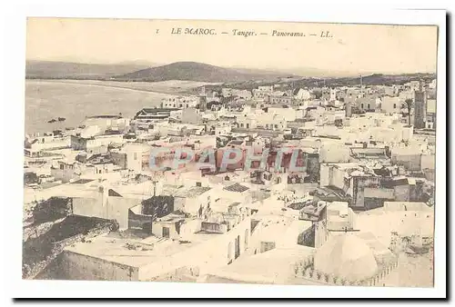 Le Maroc Ansichtskarte AK Tanger Panorama