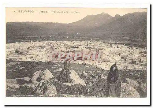 Maroc Cartes postales Tetuan Vue d'ensemble