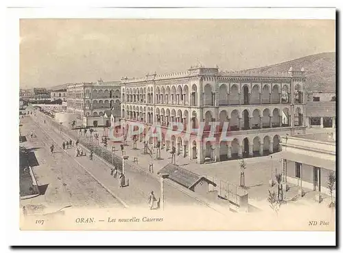 Algerie Oran Cartes postales Les nouvelles casernes