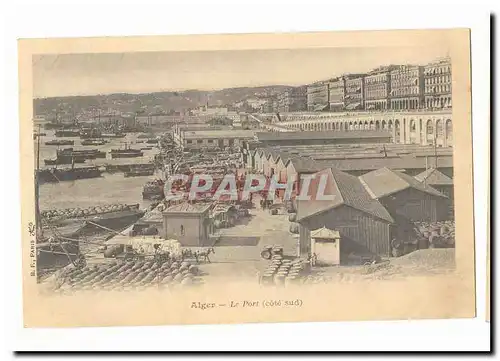 Algerie Alger Cartes postales Le port (cote sud)